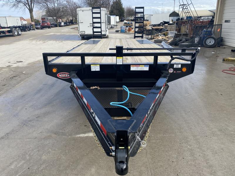2020 96x20 (17+3) TA Deckover PJ Trailers F8202 Equipment Trailer - 8 Inch I-Beam - Dovetail - 16x60 Fold Up Ramps (GVW: 14000) 2020 96x20 (17+3) TA Deckover PJ Trailers F8202 Equipment Trailer - 8 Inch I-Beam - Dovetail - 16x60 Fold Up Ramps (GVW: 14000)