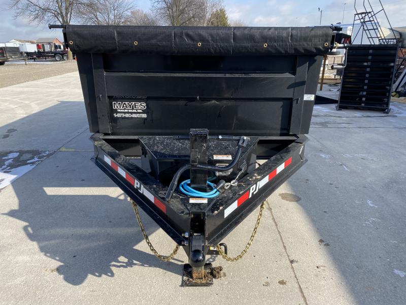 2020 83x14 TA Low Pro High Side PJ Trailers DM142 Dump Trailer - Scissor Hoist - 6 Inch Cylinder Upgrade - Tarp Kit - 3 Foot Tall Sides (GVW: 14000) 2020 83x14 TA Low Pro High Side PJ Trailers DM142 Dump Trailer - Scissor Hoist - 6 Inch Cylinder Upgrade - Tarp Kit - 3 Foot Tall Sides (GVW: 14000)