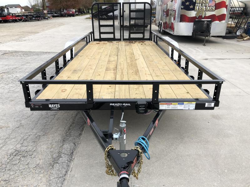 2020 83x18 (16+2) TA PJ Trailers UL182 Utility Trailer - Dovetail - Split HD Gate (GVW: 9899) 2020 83x18 (16+2) TA PJ Trailers UL182 Utility Trailer - Dovetail - Split HD Gate (GVW: 9899)