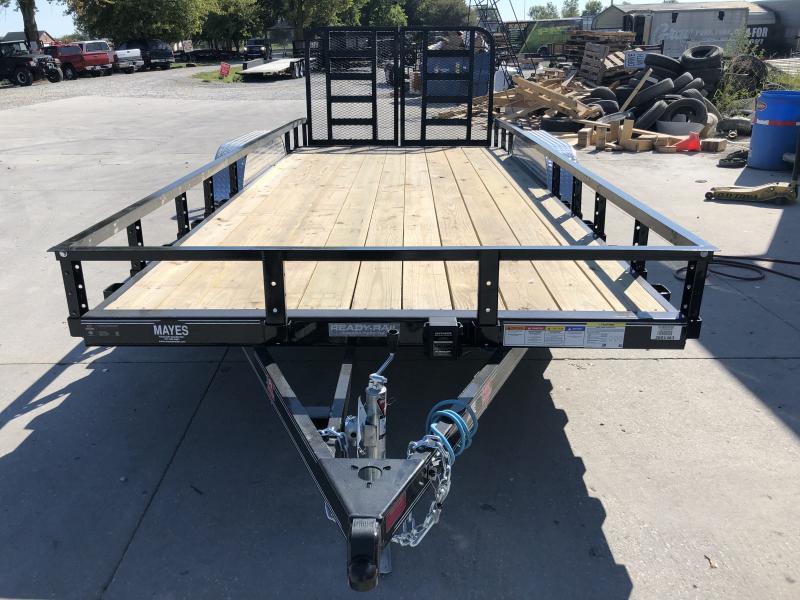 2020 83x18 (16+2) TA PJ Trailers UL182 Utility Trailer - Split HD Gate (GVW: 7000) 2020 83x18 (16+2) TA PJ Trailers UL182 Utility Trailer - Split HD Gate (GVW: 7000)