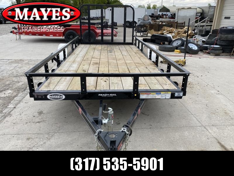 2020 PJ Trailers U7141 Utility Trailer 77x14 SAUT - Straight Deck - Fold In Gate - Spare Tire MOUNT ONLY (GVW: 2995) 2020 PJ Trailers U7141 Utility Trailer 77x14 SAUT - Straight Deck - Fold In Gate - Spare Tire MOUNT ONLY (GVW: 2995)