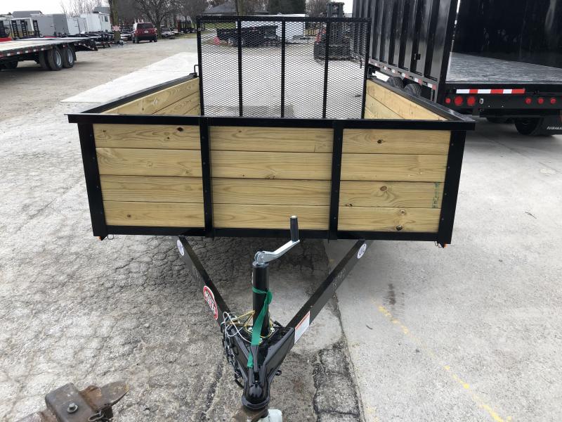 2020 76X10 SA AMO US101 Utility Trailer - High Side - Treated Wood Floor - Tailgate (GVW: 2990) 2020 76X10 SA AMO US101 Utility Trailer - High Side - Treated Wood Floor - Tailgate (GVW: 2990)