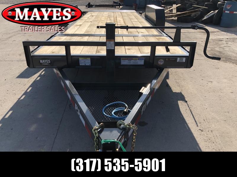 2020 83x20 (4+16) TA PJ Trailers T6202 Equipment Trailer - Tilt Trailer (GVW: 14000) 2020 83x20 (4+16) TA PJ Trailers T6202 Equipment Trailer - Tilt Trailer (GVW: 14000)