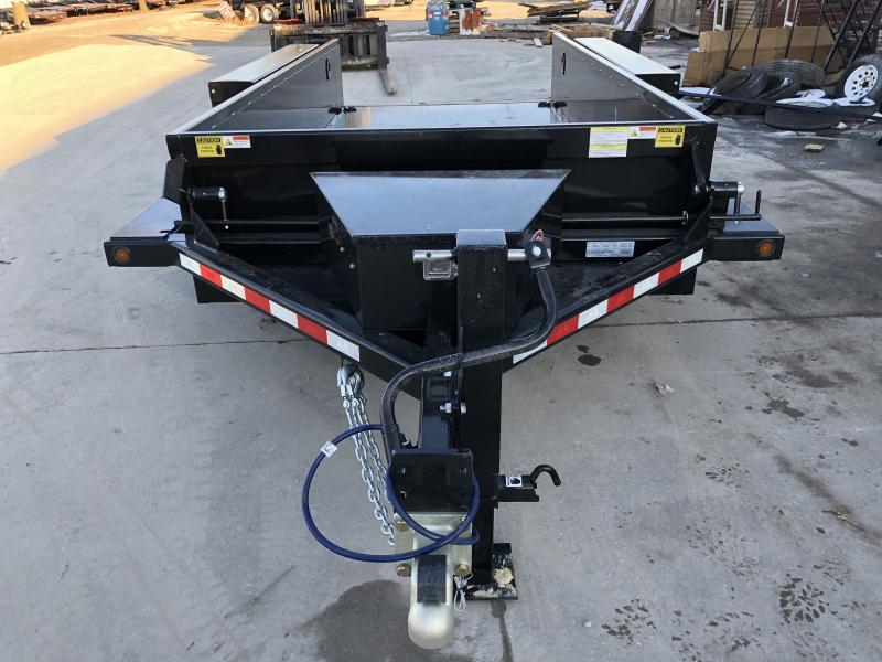 2020 76x14 (12.5x1.5) B-B HDT1414E Drop Down Equipment Trailer - 2 Foot Metal Sides - Diamond Plate Floor - Tool Box (GVW: 14000) 2020 76x14 (12.5x1.5) B-B HDT1414E Drop Down Equipment Trailer - 2 Foot Metal Sides - Diamond Plate Floor - Tool Box (GVW: 14000)