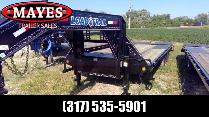 2019 102x25 (20+5) Load Trail GP0225102 Equipment Trailer - Self Clean Dovetail - Max Ramps - Tool Box (GVW: 22000) 2019 102x25 (20+5) Load Trail GP0225102 Equipment Trailer - Self Clean Dovetail - Max Ramps - Tool Box (GVW: 22000)