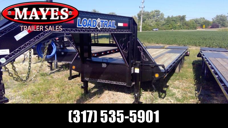 2019 102x25 (20+5) Load Trail GP0225102 Equipment Trailer - Self Clean Dovetail - Max Ramps - Tool Box (GVW: 22000) 2019 102x25 (20+5) Load Trail GP0225102 Equipment Trailer - Self Clean Dovetail - Max Ramps - Tool Box (GVW: 22000)