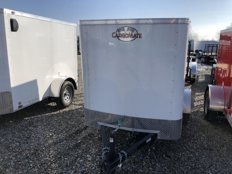 2019 5x8 SA Cargo Mate SS58SA Enclosed Cargo Trailer - Single Rear Door - 6 Inch Additional Height (GVW: 2000) 2019 5x8 SA Cargo Mate SS58SA Enclosed Cargo Trailer - Single Rear Door - 6 Inch Additional Height (GVW: 2000)