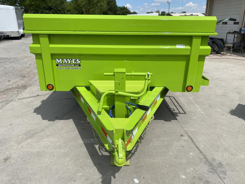 2020 83x16 Load Trail Dump Trailer - (Split/Spreader Gate)(Tarp Kit)(GVW: 14000)(HD Model) *Safety Green* 2020 83x16 Load Trail Dump Trailer - (Split/Spreader Gate)(Tarp Kit)(GVW: 14000)(HD Model) *Safety Green*