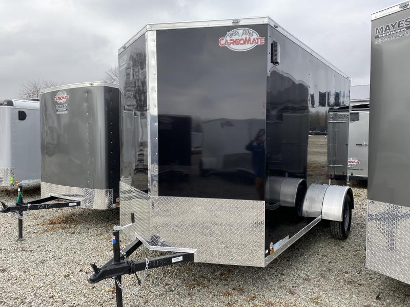 2020 6x12 SA Cargo Mate EHW612SA Enclosed Cargo Trailer - .030 Metal Upgrade - 6.5 Wide Body - Side by Side Package - D-Rings - 12 Inch Additional Height (GVW: 2990) 2020 6x12 SA Cargo Mate EHW612SA Enclosed Cargo Trailer - .030 Metal Upgrade - 6.5 Wide Body - Side by Side Package - D-Rings - 12 Inch Additional Height (GVW: 2990)