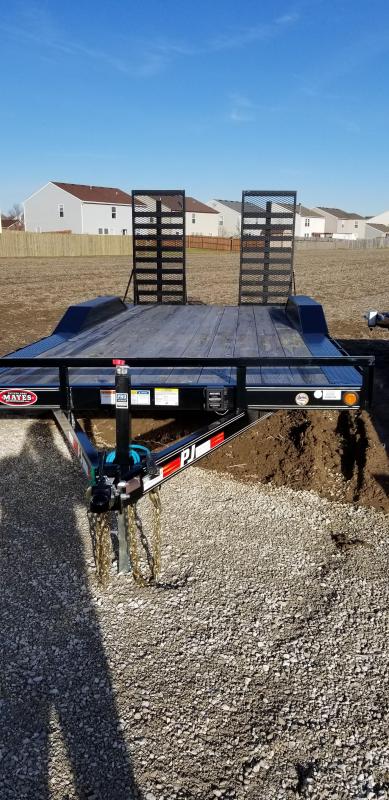 2019 96x20(18+2' Dovetail) PJ Trailers B5 5" Channel Buggy Hauler Trailer - w/ 31x66 HD Fold-up Ramps (GVW: 9899) 2019 96x20(18+2' Dovetail) PJ Trailers B5 5" Channel Buggy Hauler Trailer - w/ 31x66 HD Fold-up Ramps (GVW: 9899)