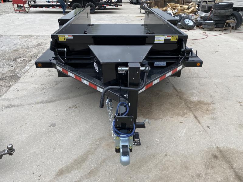 2020 B-B Trailer - Drop Down Trailer HD1414E - 2 Foot Metal Sides - Steel Floor - Power Up/Gravity Down - Tool Box - D-Rings (GVW: 14000) 2020 B-B Trailer - Drop Down Trailer HD1414E - 2 Foot Metal Sides - Steel Floor - Power Up/Gravity Down - Tool Box - D-Rings (GVW: 14000)