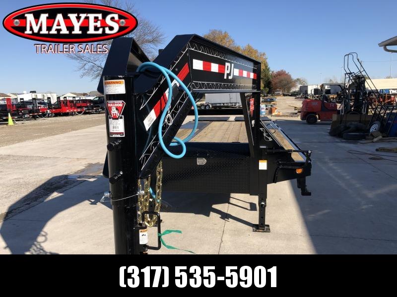 2020 102x25 (20+5) TA PJ Trailers LD252 Equipment Trailer - Low Pro with Duals - Dovetail - Flip Over Monster Ramps (GVW: 25000) 2020 102x25 (20+5) TA PJ Trailers LD252 Equipment Trailer - Low Pro with Duals - Dovetail - Flip Over Monster Ramps (GVW: 25000)