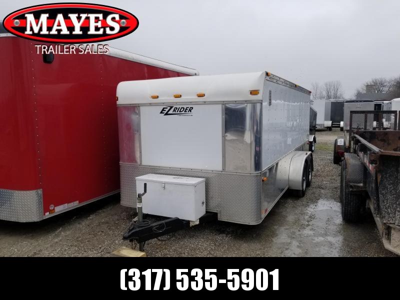 Used 2004 7x16 TA Homesteader Z16 Enclosed Cargo Trailer - Low Pro Motorcycle Trailer - Ramp Door (GVW: 7000) Used 2004 7x16 TA Homesteader Z16 Enclosed Cargo Trailer - Low Pro Motorcycle Trailer - Ramp Door (GVW: 7000)