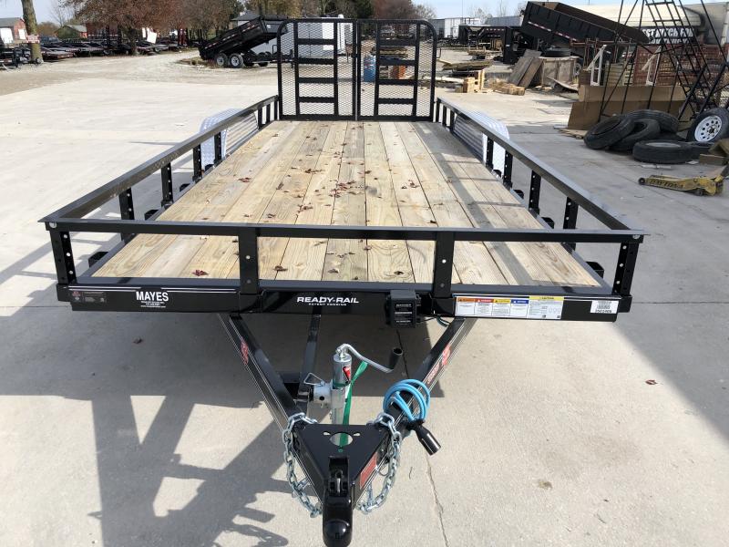 2020 83x20 (18+2) TA PJ Trailers UL202 Utility Trailer - Dovetail - Split HD Gate (GVW: 7000) 2020 83x20 (18+2) TA PJ Trailers UL202 Utility Trailer - Dovetail - Split HD Gate (GVW: 7000)