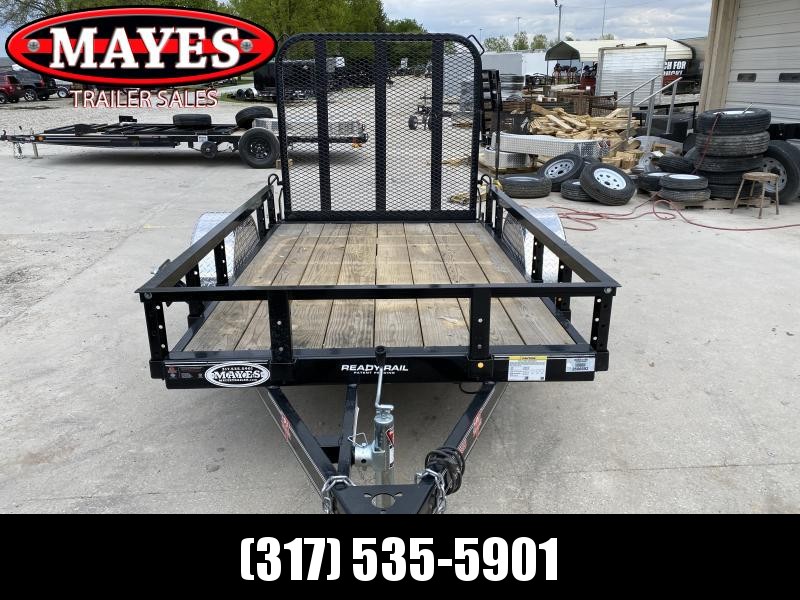 2020 PJ Trailers U6081 Utility Trailer 5x8 SAUT - Straight Deck - Fold In Gate - Spare Tire MOUNT ONLY (GVW: 2995) 2020 PJ Trailers U6081 Utility Trailer 5x8 SAUT - Straight Deck - Fold In Gate - Spare Tire MOUNT ONLY (GVW: 2995)