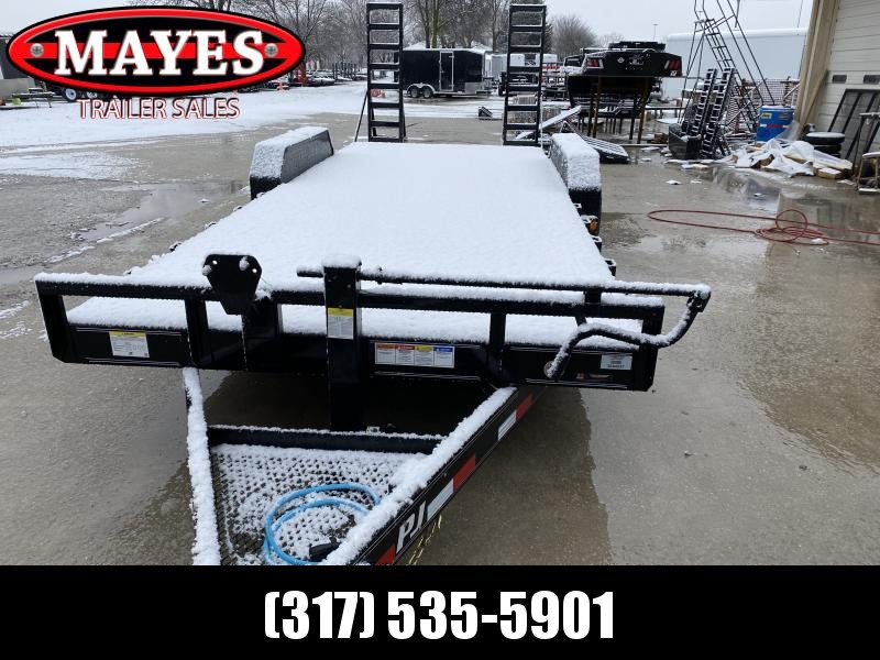 2020 83x20 (18+2) TA PJ Trailers CC202 Equipment Trailer - 6 Inch Channel Frame - Fold Up Ramps - Dovetail - Spare Tire MOUNT ONLY (GVW: 14000) 2020 83x20 (18+2) TA PJ Trailers CC202 Equipment Trailer - 6 Inch Channel Frame - Fold Up Ramps - Dovetail - Spare Tire MOUNT ONLY (GVW: 14000)