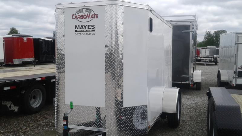 2020 5x8 SA Cargo Mate EHW58SA Enclosed Cargo Trailer - Ramp Door - 6 Inch Additional Height (GVW: 2990) 2020 5x8 SA Cargo Mate EHW58SA Enclosed Cargo Trailer - Ramp Door - 6 Inch Additional Height (GVW: 2990)