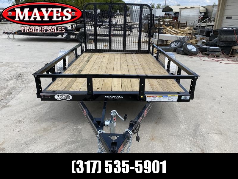 2020 PJ Trailers U7101 Utility Trailer 77x10 SAUT - Straight Deck - Fold In Gate - Spare Tire MOUNT ONLY (GVW: 2995) 2020 PJ Trailers U7101 Utility Trailer 77x10 SAUT - Straight Deck - Fold In Gate - Spare Tire MOUNT ONLY (GVW: 2995)