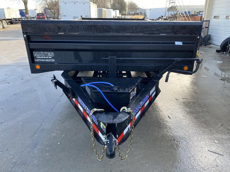 2020 96x16 TA Pintle Deckover Load Trail DZ9616072 Dump Trailer - 18 Inch Fold Down Sides - 3-Way Gate - Scissor Hoist (GVW: 14000) 2020 96x16 TA Pintle Deckover Load Trail DZ9616072 Dump Trailer - 18 Inch Fold Down Sides - 3-Way Gate - Scissor Hoist (GVW: 14000)