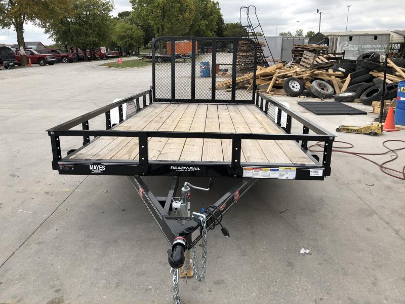 2019 83x14 SA PJ Trailers U8141 Utility Trailer - Tailgate (GVW: 2995) 2019 83x14 SA PJ Trailers U8141 Utility Trailer - Tailgate (GVW: 2995)