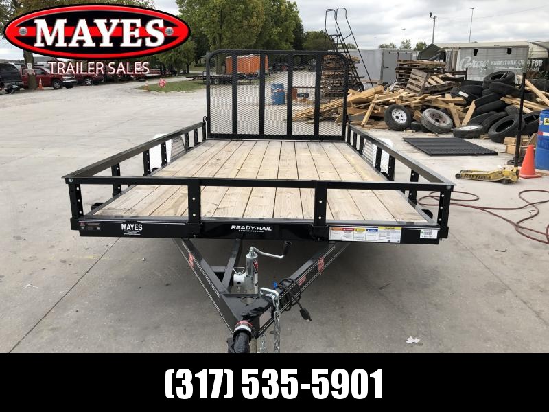 2019 83x14 SA PJ Trailers U8141 Utility Trailer - Tailgate (GVW: 2995) 2019 83x14 SA PJ Trailers U8141 Utility Trailer - Tailgate (GVW: 2995)