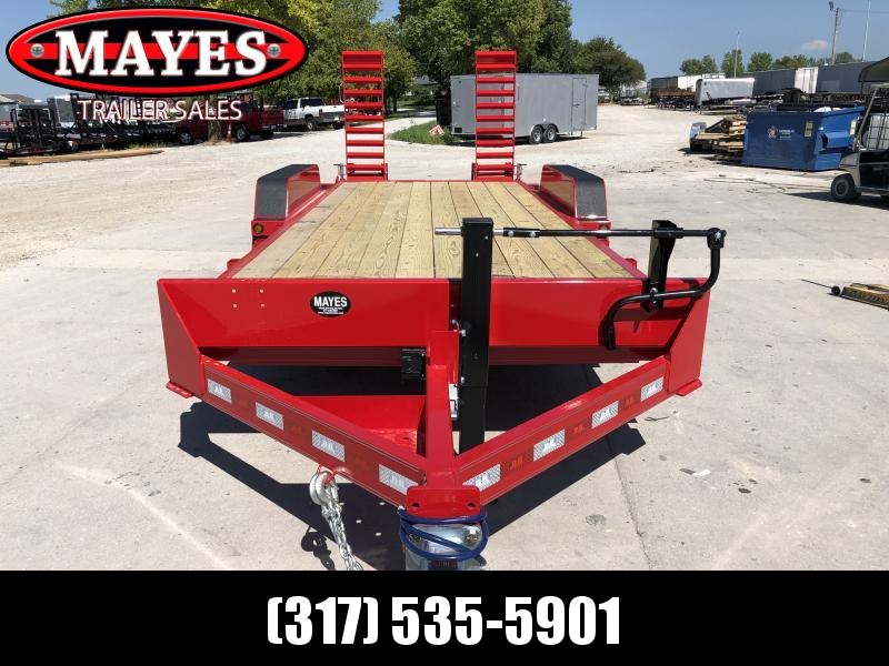 2020 B-B 83x18 (16+2) CBCT2014E-S Equipment Trailer - D-Rings - Flip Up Ramps (GVW: 14000) 2020 B-B 83x18 (16+2) CBCT2014E-S Equipment Trailer - D-Rings - Flip Up Ramps (GVW: 14000)