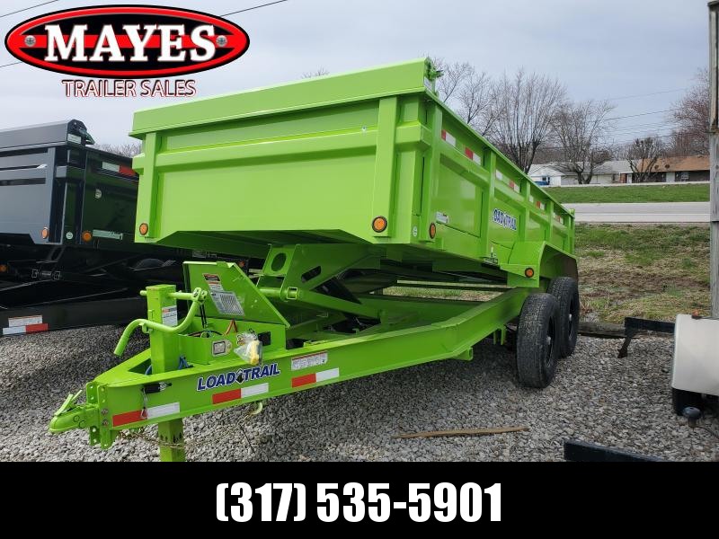 2020 83x14 TA Load Trail DT8314072 Dump Trailer - 24 Inch Sides - 3 Way Gate - 7 Gauge Floor - Upgraded Scissor Hoist - Double 3" Channel Rear Slide In Ramps - Scissor Hoist - Spare Tire MOUNT ONLY (GVW: 14000) 2020 83x14 TA Load Trail DT8314072 Dump Trailer - 24 Inch Sides - 3 Way Gate - 7 Gauge Floor - Upgraded Scissor Hoist - Double 3" Channel Rear Slide In Ramps - Scissor Hoist - Spare Tire MOUNT ONLY (GVW: 14000)