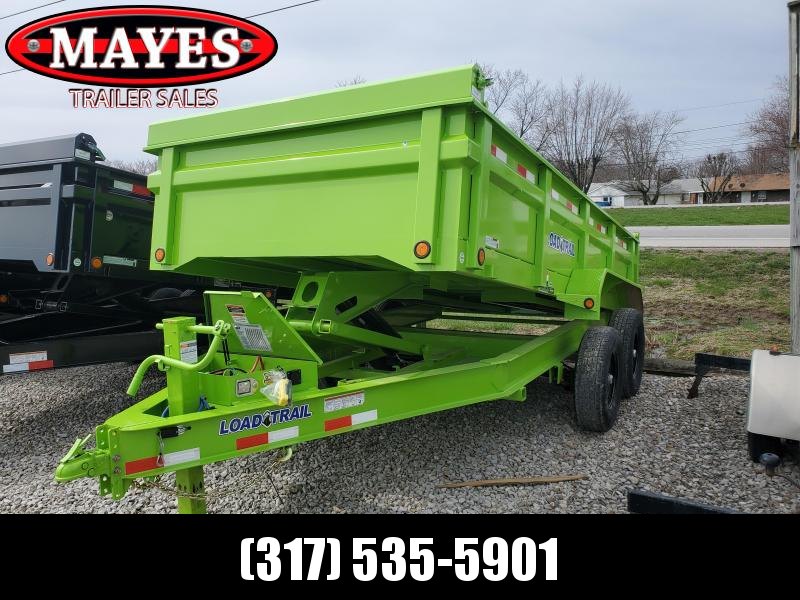 2020 83x14 TA Load Trail DT8314072 Dump Trailer - 24 Inch Sides - 3 Way Gate - 7 Gauge Floor - Upgraded Scissor Hoist - Double 3" Channel Rear Slide In Ramps - Scissor Hoist - Spare Tire MOUNT ONLY (GVW: 14000) 2020 83x14 TA Load Trail DT8314072 Dump Trailer - 24 Inch Sides - 3 Way Gate - 7 Gauge Floor - Upgraded Scissor Hoist - Double 3" Channel Rear Slide In Ramps - Scissor Hoist - Spare Tire MOUNT ONLY (GVW: 14000)
