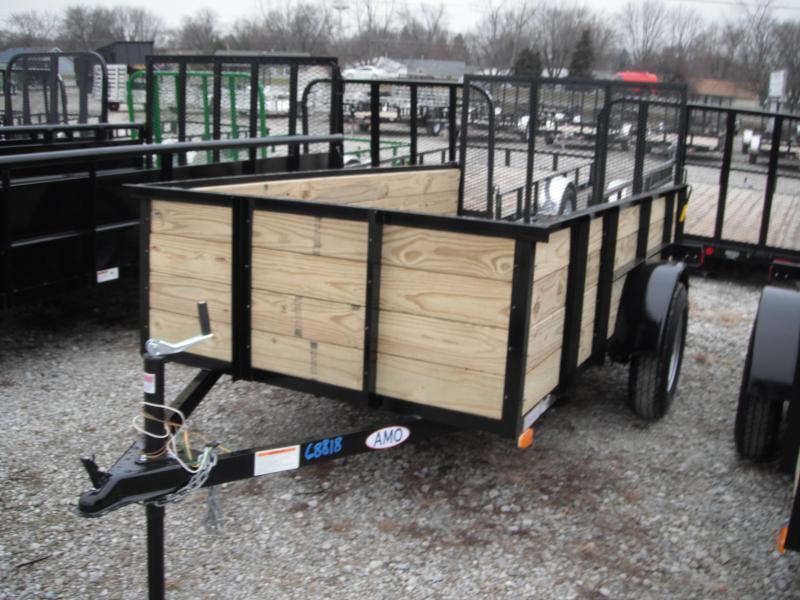 2019 5x8 American Manufacturing Operations A9580GN Utility Trailer (GVW: 2990)(High Side) 2019 5x8 American Manufacturing Operations A9580GN Utility Trailer (GVW: 2990)(High Side)