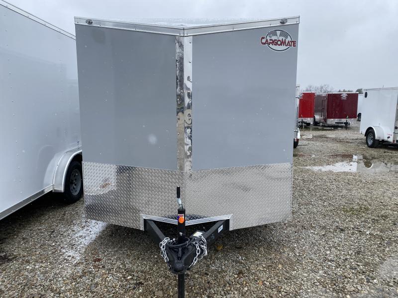 2021 7x12 SA Cargo Mate EHW712SA Enclosed Cargo Trailer - Ramp Door - .030 Metal Upgrade - Torsion Axle (GVW: 3500) 2021 7x12 SA Cargo Mate EHW712SA Enclosed Cargo Trailer - Ramp Door - .030 Metal Upgrade - Torsion Axle (GVW: 3500)