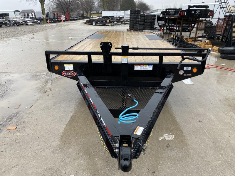 2020 102x20 TA PJ Trailers F8202 Equipment Trailer - 8 Inch I-Beam Deckover - Straight Deck - Slide In Ramps - 102 Inch Deck Width - Spare Tire MOUNT ONLY (GVW: 14000) 2020 102x20 TA PJ Trailers F8202 Equipment Trailer - 8 Inch I-Beam Deckover - Straight Deck - Slide In Ramps - 102 Inch Deck Width - Spare Tire MOUNT ONLY (GVW: 14000)