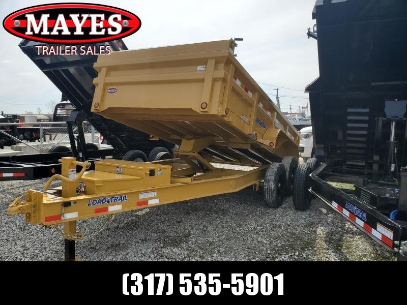 2020 83x14 Load Trail DT14 Dump Trailer - (Double Channel Ramps)(Tarp Kit)(Split/Spreader Gate)(Shovel Rack)(GVW: 14000) *Yellow Powdercoat* 2020 83x14 Load Trail DT14 Dump Trailer - (Double Channel Ramps)(Tarp Kit)(Split/Spreader Gate)(Shovel Rack)(GVW: 14000) *Yellow Powdercoat*