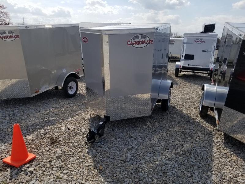 2020 4x6 SA Cargo Mate EHW46SA Enclosed Cargo Trailer - Single Rear Door - .030 Metal Upgrade (GVW: 2000) 2020 4x6 SA Cargo Mate EHW46SA Enclosed Cargo Trailer - Single Rear Door - .030 Metal Upgrade (GVW: 2000)