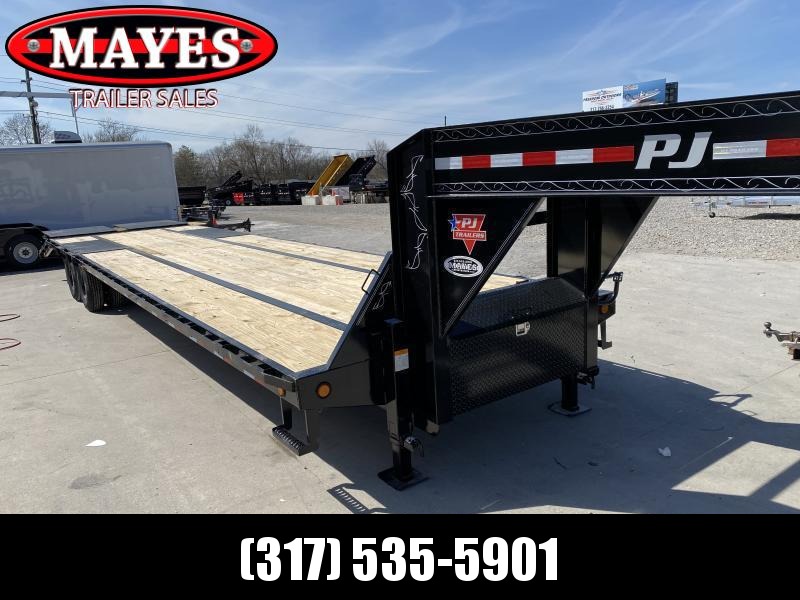 2020 102x36(31+5) PJ Trailers Low-Pro Flatdeck with Duals (LD) Flatbed Trailer - w/ Monster Ramps (GVW: 25000) 2020 102x36(31+5) PJ Trailers Low-Pro Flatdeck with Duals (LD) Flatbed Trailer - w/ Monster Ramps (GVW: 25000)
