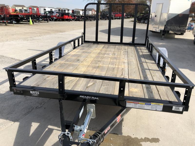 2020 83x12 SA PJ Trailers U8121 Utility Trailer - Straight Deck - 4' Tailgate (GVW: 2995) 2020 83x12 SA PJ Trailers U8121 Utility Trailer - Straight Deck - 4' Tailgate (GVW: 2995)