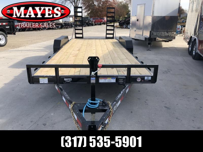 2020 83x20 (18+2) TA 5 Inch Channel CE202 PJ Equipment Trailer - Dovetail - Fold Up Ramps (GVW: 9899) 2020 83x20 (18+2) TA 5 Inch Channel CE202 PJ Equipment Trailer - Dovetail - Fold Up Ramps (GVW: 9899)