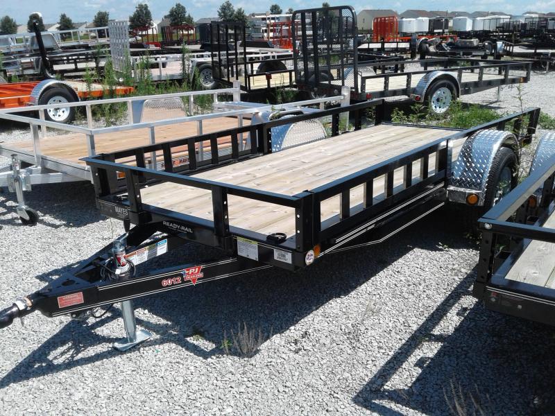 2019 5x12 PJ Trailers U6 60" Single Axle Channel Utility Trailer - Straight Deck w/ 5' Slide-in Ramps (GVW: 2995)(ATV Ramps) 2019 5x12 PJ Trailers U6 60" Single Axle Channel Utility Trailer - Straight Deck w/ 5' Slide-in Ramps (GVW: 2995)(ATV Ramps)
