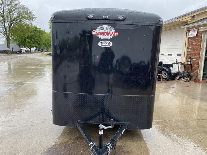 2021 Cargo Mate BL612SA Enclosed Cargo Trailer 6x12 SA - Torsion - Ramp Door - .080 Roof Cove - Black Out Package (GVW: 2990) 2021 Cargo Mate BL612SA Enclosed Cargo Trailer 6x12 SA - Torsion - Ramp Door - .080 Roof Cove - Black Out Package (GVW: 2990)