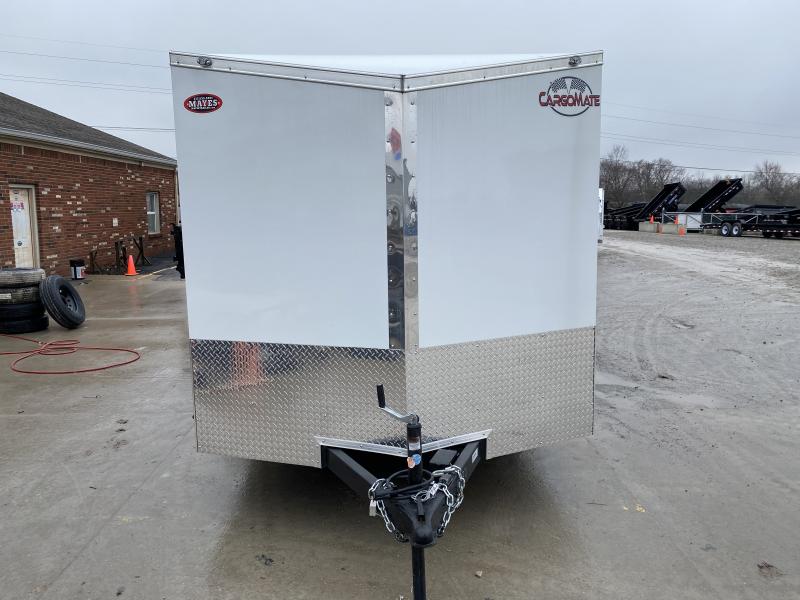 2020 7x14 TA Cargo Mate EHW714TA2 Enclosed Cargo Trailer - Double Door - E/V Series Pkg. #1 - Slant V-Nose (GVW: 7000) 2020 7x14 TA Cargo Mate EHW714TA2 Enclosed Cargo Trailer - Double Door - E/V Series Pkg. #1 - Slant V-Nose (GVW: 7000)