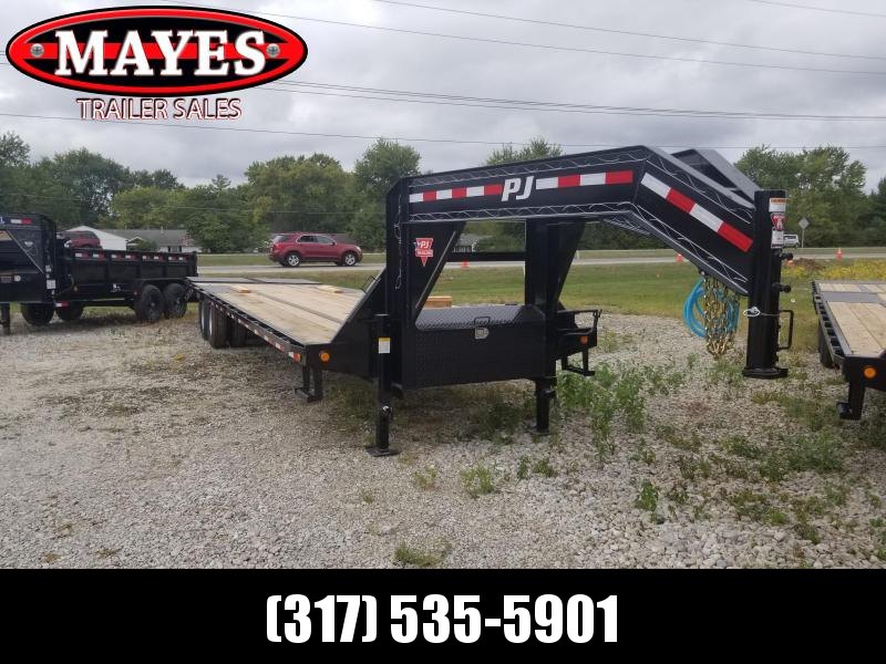 2020 102x32 Foot PJ Trailers LD322 Equipment Trailer - Tool Box - Dovetail (GVW: 25000) 2020 102x32 Foot PJ Trailers LD322 Equipment Trailer - Tool Box - Dovetail (GVW: 25000)