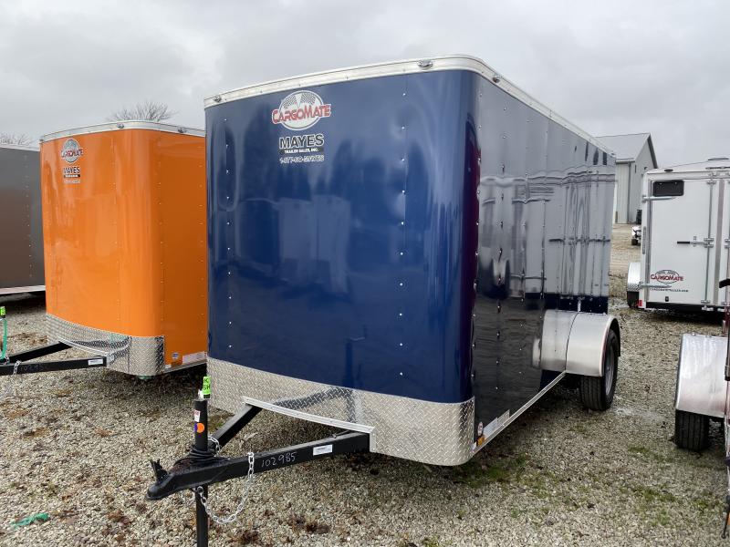2020 6x12 SA Cargo Mate SS612SA Enclosed Cargo Trailer - .030 Metal Upgrade - Ramp Door (GVW: 2990) 2020 6x12 SA Cargo Mate SS612SA Enclosed Cargo Trailer - .030 Metal Upgrade - Ramp Door (GVW: 2990)