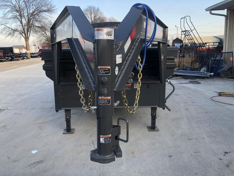 2020 83x14 TA Gooseneck Load Trail GD8314072 Dump Trailer - 3-Way Gate - Rear Slide In Ramps - Scissor Hoist (GVW: 14000) *Max Bed* 2020 83x14 TA Gooseneck Load Trail GD8314072 Dump Trailer - 3-Way Gate - Rear Slide In Ramps - Scissor Hoist (GVW: 14000) *Max Bed*