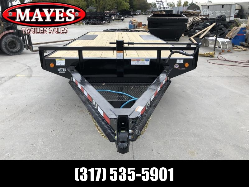 2020 96x18 TA Deckover PJ Trailers F8182 Equipment Trailer - 8 Inch I-Beam - Straight Deck - 6 Foot 6 Inch Slide In Ramps (GVW: 14000) 2020 96x18 TA Deckover PJ Trailers F8182 Equipment Trailer - 8 Inch I-Beam - Straight Deck - 6 Foot 6 Inch Slide In Ramps (GVW: 14000)