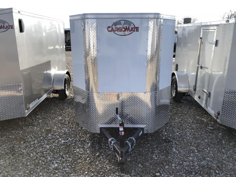 2020 5x10 SA Cargo Mate EHW510SA Enclosed Cargo Trailer - Ramp Door - E&V Series Pkg #2 - Slant V-Nose (GVW: 2990) 2020 5x10 SA Cargo Mate EHW510SA Enclosed Cargo Trailer - Ramp Door - E&V Series Pkg #2 - Slant V-Nose (GVW: 2990)
