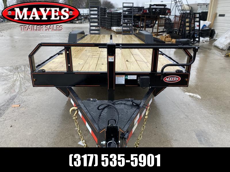 2020 22 Foot (19+3) TA Hank HM-P7K22SKID Equipment Trailer - Spring Assist HD Ramps - 7 2020 22 Foot (19+3) TA Hank HM-P7K22SKID Equipment Trailer - Spring Assist HD Ramps - 7