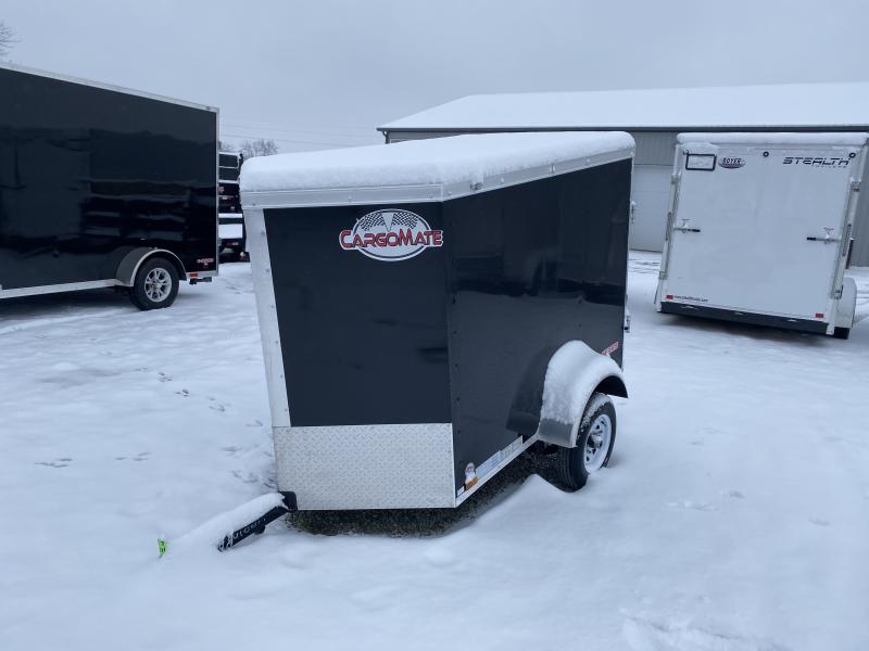 2020 4x6 SA Cargo Mate EHW46SA Enclosed Cargo Trailer - Single Rear Door - .030 Metal Upgrade (GVW: 2000) 2020 4x6 SA Cargo Mate EHW46SA Enclosed Cargo Trailer - Single Rear Door - .030 Metal Upgrade (GVW: 2000)