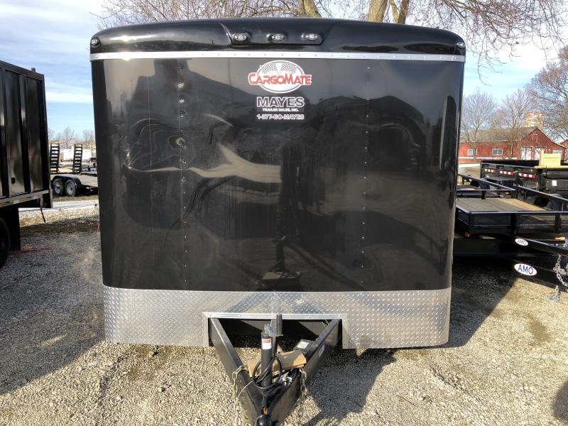 Used 2020 8x24 TA Cargo Mate BL824TA4 Enclosed Cargo Trailer - Ramp Door - 48 Inch Side Door - No Show Beavertail - 54 Inch Ext. Tongue - Torsion Axles (GVW: 12000) Used 2020 8x24 TA Cargo Mate BL824TA4 Enclosed Cargo Trailer - Ramp Door - 48 Inch Side Door - No Show Beavertail - 54 Inch Ext. Tongue - Torsion Axles (GVW: 12000)