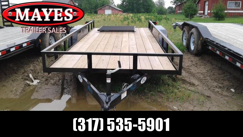 2019 82x18 AMO 82x18 Utility Trailer - Split Tailgate (GVW: 7000) 2019 82x18 AMO 82x18 Utility Trailer - Split Tailgate (GVW: 7000)
