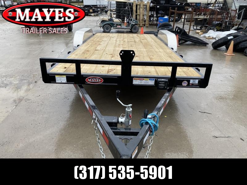 2020 83x18 (16+2) TA PJ Trailers C5182 Equipment Trailer - Dovetail - Rear Slide In Ramps - Spare Tire MOUNT ONLY (GVW: 7000) 2020 83x18 (16+2) TA PJ Trailers C5182 Equipment Trailer - Dovetail - Rear Slide In Ramps - Spare Tire MOUNT ONLY (GVW: 7000)