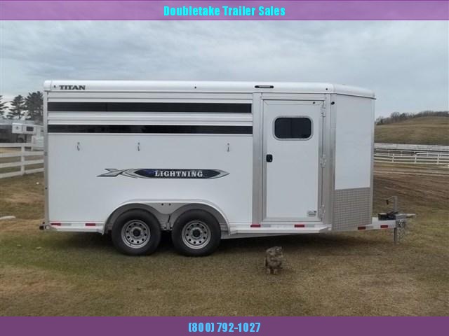 2019 Titan Trailers LIGHTNING ALUMINUM Horse Trailer 2019 Titan Trailers LIGHTNING ALUMINUM Horse Trailer